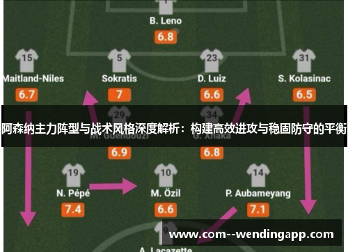 阿森纳主力阵型与战术风格深度解析：构建高效进攻与稳固防守的平衡